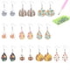thumbnail image 1 of Pendientes Colgantes Diamantes 10/12 Pares Dibujos Animados Doble Cara para Manualidades, 1 of 9