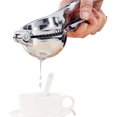 thumbnail image 4 of Manual Lemon Press Juice Press Stainless Steel Citrus Press Bowl, 4 of 4