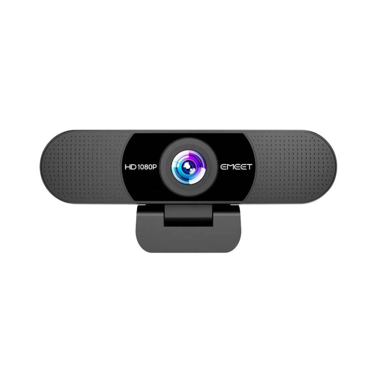 EMEET SmartCam C960 1080P Webcam with Dual Noise-Canceling Microphones (Black) Bundle with 8-Inch Table Tripod (2 Items)