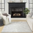 thumbnail image 4 of Nourison 3'11" x 5'11" Splendid Modern Abstract High-Low Indoor Area Rug Ivory Grey, 4 of 8