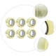 thumbnail image 5 of 6 rollos de cinta fuerte transparente rayas de una sola cinta adhesiva de cinta adhesiva, 5 of 5