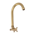 thumbnail image 1 of Sink Faucet Antique Brass Single Handle Faucet Cross Knob Handle Stable Water Pressure Easy To Install For Kitchen ANGGREK Otros, 1 of 7