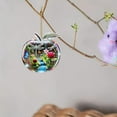 thumbnail image 1 of Hearth & Gear 2D Acrylic Hanging Lightweight Design Easy To Hang Colors Versatile Use Large Stain Glass Window Flower Party Decorations Battery Operated Garland with Timer for Small Hanging Chandelier, 1 of 3