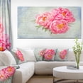thumbnail image 1 of Design Art - Pivoines Roses dans un Vase Blanc, 1 of 3