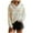 #173-Multicolor, variant on Neewe Christmas Women's Casual V-Neck Christmas Long Sleeves Side Split Loose Fit Fuzzy Knit Pullover Sweater Tops
