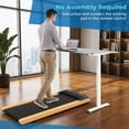 thumbnail image 4 of Airfind SlimWalk 5 in Low-Profile Under-Desk Walking Pad with Remote Control, Smart App Sync, 220 lb Capacity and 48 x 21 in Tread Belt, Black, 4 of 10