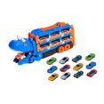 thumbnail image 1 of Camión transportador dinosaurios, juguete pista para dinosaurios, juguete educativo divertido para niños 3 años, artículos para azul, 1 of 9