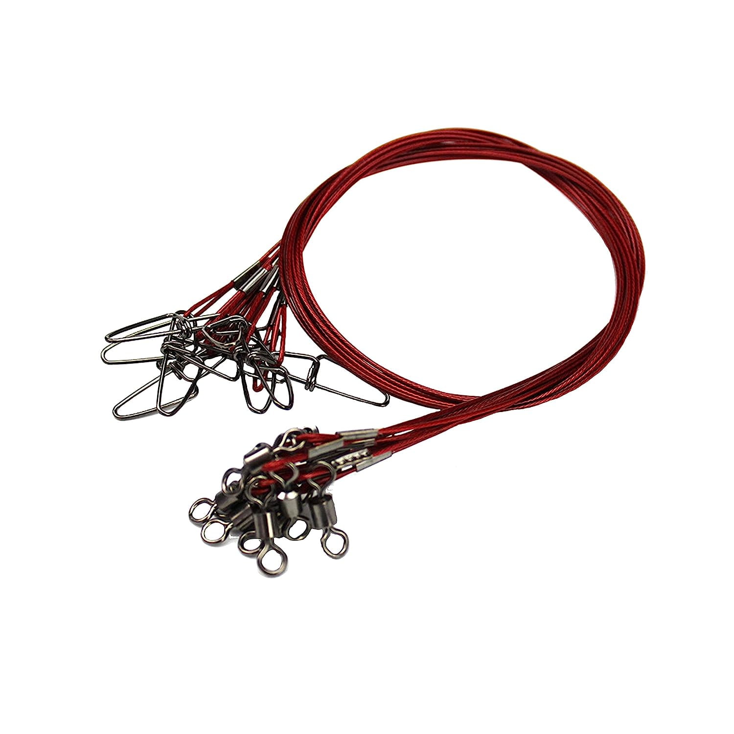 Holzlrgus Fishing Leaders Line Steel Leaders Fishing Saltwater 125LB