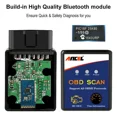 thumbnail image 5 of Ancel ELM327 V1.5 Bluetooth OBD2 Scanner Car Diagnostic Tool Engine Light Check, 5 of 9