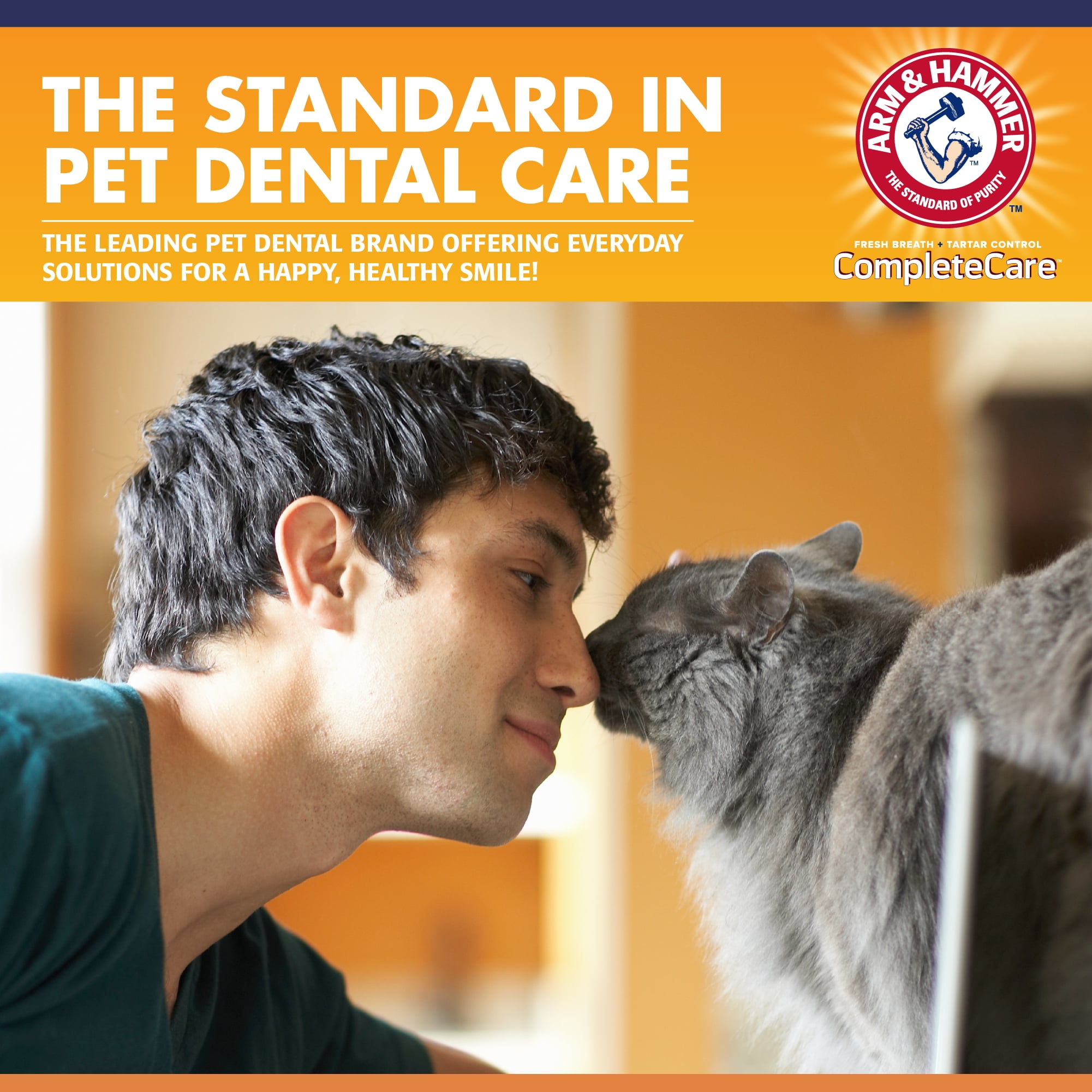 (2 pack) Arm & Hammer Complete Care Dental Water Additive for Cats, 8 fl oz