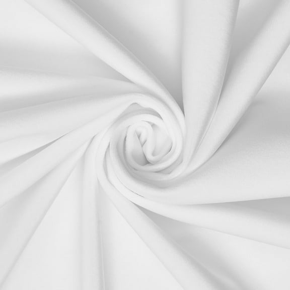 Upholstery Holland Flocking Velvet 60/61" Fabric By The Yard - White