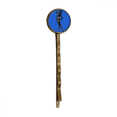 thumbnail image 1 of Azul gordita hermosa chica EsES Broche de metal retro, 1 of 3