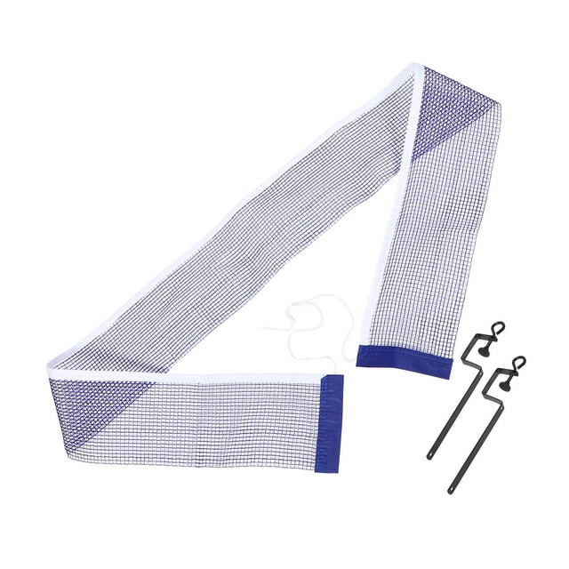 LOLIPPYY Filet de Tennis de Table Facile à Installer avec Filet en Polyester et Support en Métal pour Toute Table