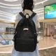 thumbnail image 2 of Mochila informal grande y ligera para estudiantes, mochila con cremallera, mochila de viaje, negra FLhrweasw Nuevo, 2 of 8
