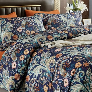 Paisley comforter set queen deals