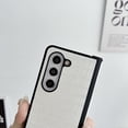 thumbnail image 4 of ELEHOLD Leather Case for Samsung Galaxy Z Fold 6, Crocodile Pattern soft TPU Slim Thin Shockproof Case with Hinge Protection,White, 4 of 7
