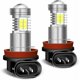 thumbnail image 1 of Bombillas LED H11 para luces antiniebla, 6000 K, superbrillantes, de repuesto para luces de circulación diurna de coche o bombillas halógenas para luces antiniebla (paquete de 2), 1 of 5