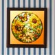 thumbnail image 1 of Cuadros Decorativos Pintura de diamante 5D DIY Taladro redondo completo Vidrieras Girasol Decoración (A7361) DQrwqpou embutido en tela, 1 of 8