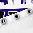 thumbnail image 3 of Erosebridal Football 30%-50% Blackout Curtains 2 Panels,(42Wx63L) Baltimore Curtains Gifts for Football Fans Football City 30%-50% Room Darkening 30%-50% Blackout Curtain Rugby Sports, 3 of 5