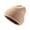 Beige, variant on Men’s Winter Knit Beanie Hat Thick Ribbed Cable Cuff Stocking Style Warm Lightweight Comfortable Outdoor Cap for Hunting Fishing and Gardening