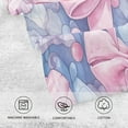 thumbnail image 4 of 2 Pack Pink Bow Hand Towel Cotton Ultra Soft and Highly Absorbent Face Towel Bath Decor Quick Drying Fingertip Towel 16x28 Inches Wash cloth, 4 of 7