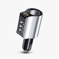 thumbnail image 2 of Soporte para cargador de coche, teléfono móvil, cargador de coche, cargador rápido, fuente de alimentación de encendedor de cigarrillos de 12 V para coche, puerto USB con enchufe de conversión de uno, 2 of 2