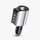 thumbnail image 2 of Soporte para cargador de coche, teléfono móvil, cargador de coche, cargador rápido, fuente de alimentación de encendedor de cigarrillos de 12 V para coche, puerto USB con enchufe de conversión de uno, 2 of 2