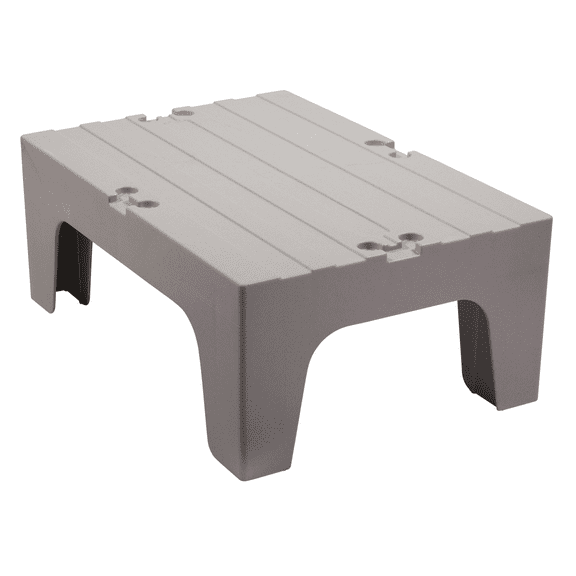 Dunnage Rack with Solid Shelves Top 30" Speckled Gray