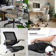 thumbnail image 2 of SCRAWLGOD Wolf Dreamcatcher American Tribal Stretch Computer Chair Cover with Arm Rest Slipcovers Dustproof Swivel Chair Covers Non-Slip Breathable Gaming Chair Protector, 3 Pcs Set, S, 2 of 7