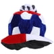 thumbnail image 1 of KAKOWELY Sombrero de animadora de fútbol, accesorio de disfraz, divertido sombrero con temática de fútbol (Francia), 1 of 5