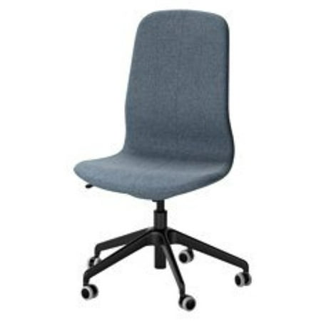 Ikea Swivel desk chair, Gunnared blue, black