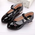 thumbnail image 4 of LEEy-World Girls Sandals Girls Baby Princess Shoes Star Sequin Rhinestone Bow Sandals Dancing Shoes Pearl Bling Shoes Single Kids Shoes, 4 of 5