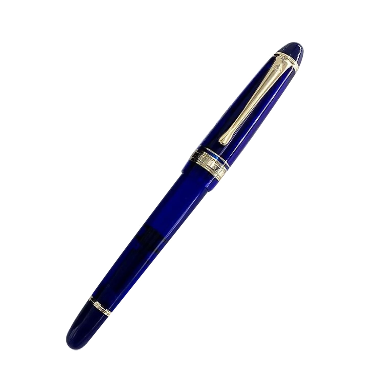 Acrylic Resin Fountain Pen, Medium Nib (0.7mm), Screw Cap, 148mm Wing Sung 699 for Office, Writing, Students