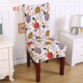 thumbnail image 5 of Spandex Stretch Wedding Banquet Chair Cover Party Decor Dining Room Seat Cover, 5 of 5