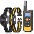 thumbnail image 2 of CNKOO 3300ft Range Dog Training Collar with Remote - USB Rechargeable  4 Humane Modes (Beep  Vibration  Shock)  Fits All Sizes 8-120lbs  Nighttime Safety Light & Security Lock, 2 of 3
