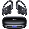 thumbnail image 1 of Auriculares Bluetooth TAGRY X88, 80 horas de reproducción, IPX7, resistentes al agua, 1 of 5