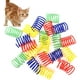 thumbnail image 1 of Juguete de resorte para gatos, colorido, espiral interactivo, plástico helicoidal, juguetes de resorte para gatos, resorte para gatitos y mascotas (40 piezas), 1 of 5
