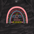 thumbnail image 4 of Inktastic Handpicked for Earth by My Sister in Heaven Rainbow Boys or Girls Baby Bodysuit, 4 of 5