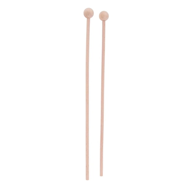 1 par de mazos de madera sin rebabas, instrumentos musicales de percusión, Glockenspiel 42cm