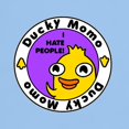thumbnail image 3 of CafePress - Ducky Momo Hates People! T Shirt - Light T-Shirt - CP, 3 of 4