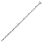 Head Pins1" Silver 20 pcs.