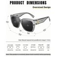 thumbnail image 3 of Gafas de Sol Polarizadas UV400 Tipo Envolvente KANASTAL para Mujer/Hombre, 3 of 6