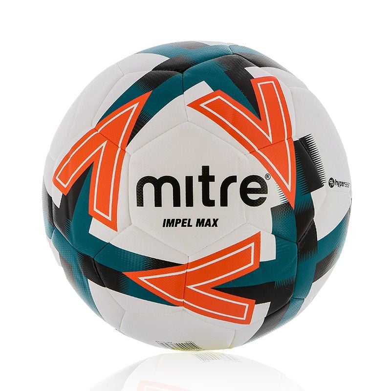 Mitre Impel Training Football Soccer Ball Yellow/Silver/Black 