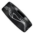 thumbnail image 6 of Wolf and Dragon Tungsten Carbide Ring, 6 of 11