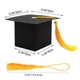 thumbnail image 2 of Caja de dulces con gorro de graduación, suministros para fiestas, decoraciones, Cajas de Regalo para Favor, 9x9cm, sombrero de doctorado, caja de dulces de regalo de graduación, 50 Uds., 2 of 5