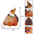 thumbnail image 4 of TZSSP gnome d'Automne avec Voiture Pomme de Pin et Statue de Citrouille en Résine pour Décorations de Fête de Récolte d'Automne, Joyeux Automne, 4 of 8