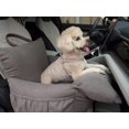 thumbnail image 3 of furMe Classic Pet Car Seat and Travel Bed - Foldable Brown Pet Bed with Top Holders and Pockets, Pet Car Seat with Removable and Washable Cover, 3 of 7