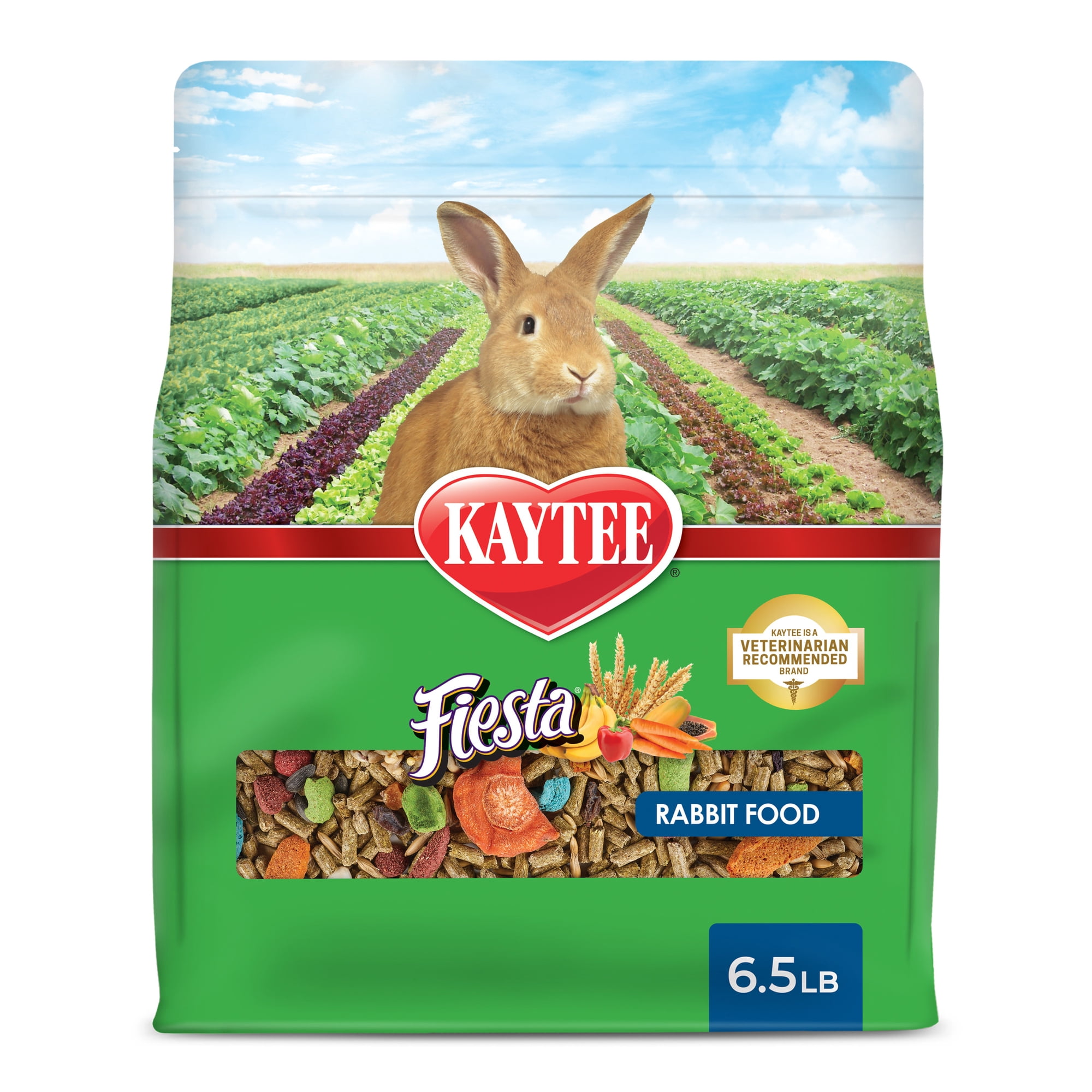 Kaytee Fiesta Rabbit Food, 6.5 Pounds