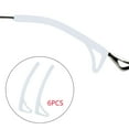 thumbnail image 6 of Segolike 12Pcs Soft Eyeglasses Retainers Glasses Ear Hook Holder Glasses Ears Cushion s Hooks for Sports Work Sunglasses Men White, 6 of 8