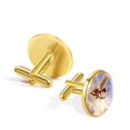 thumbnail image 3 of Cupid Elegant Stainless Steel Men's Cufflinks Set for Formal Attire, Wedding, and Business Meetings, 3 of 6